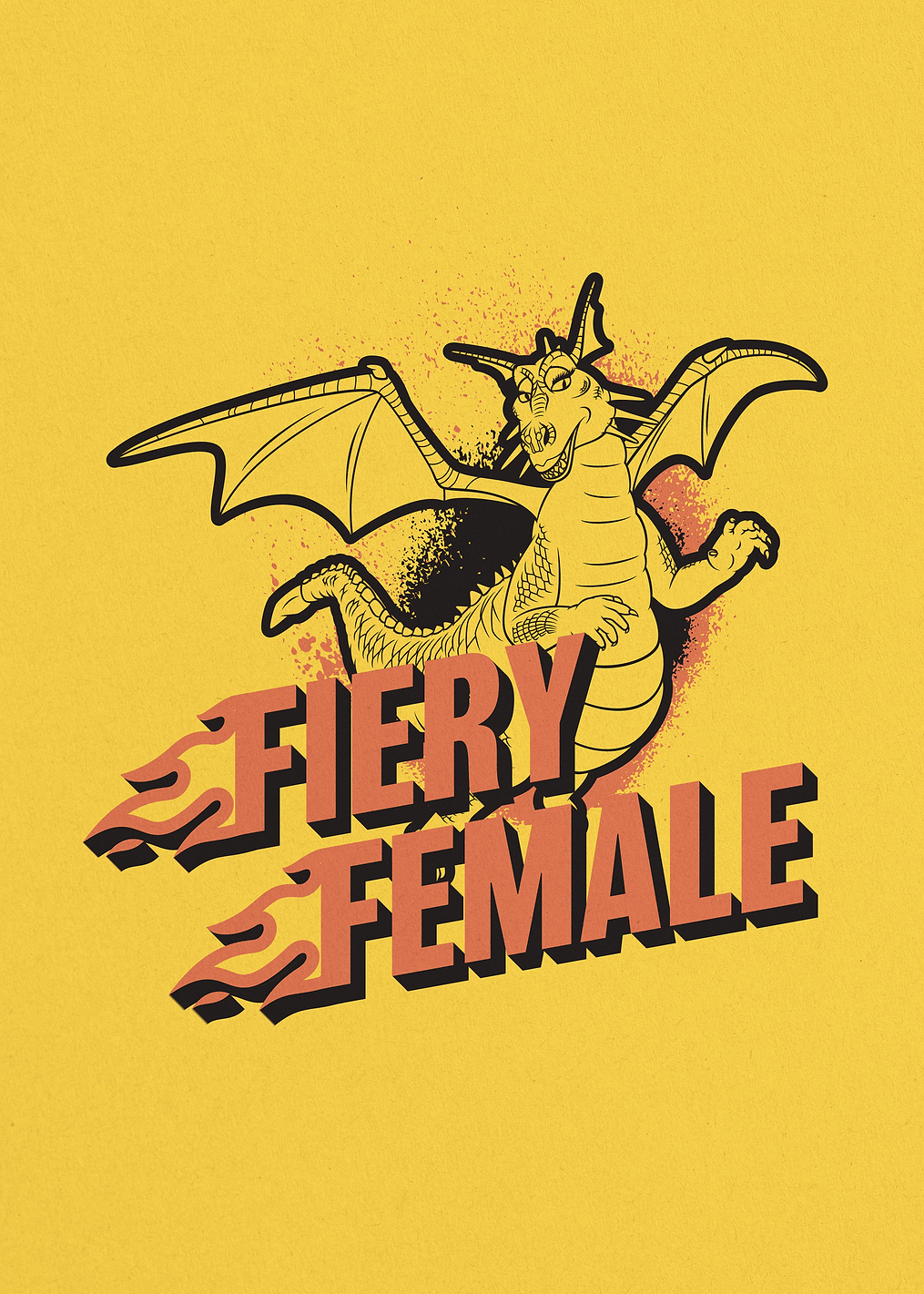 Fiery Female: постер из коллекции Shrek