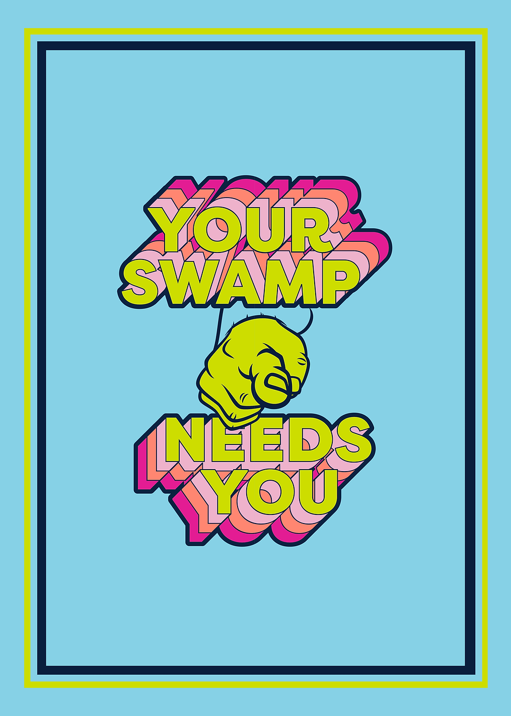 Your swamp needs you: постер из коллекции Shrek