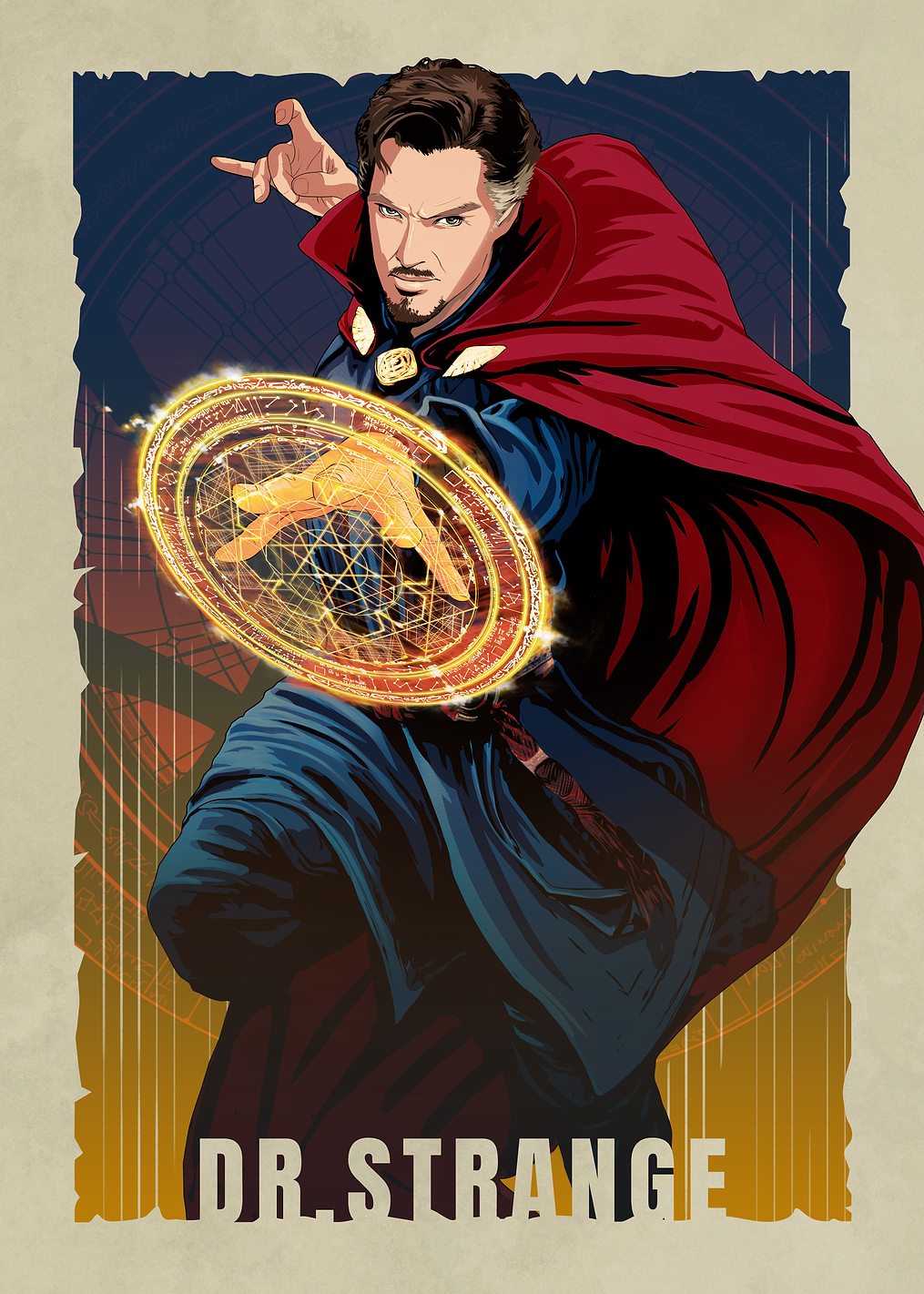 Dr Strange: постер из коллекции Marvel
