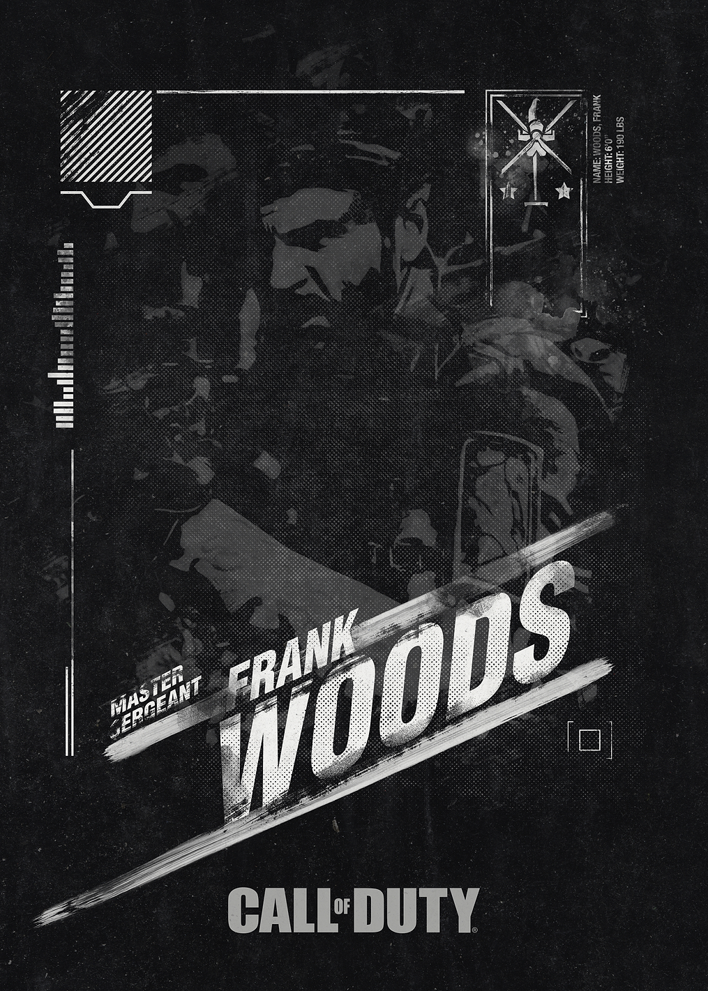 Frank Woods: постер из коллекции Call of Duty