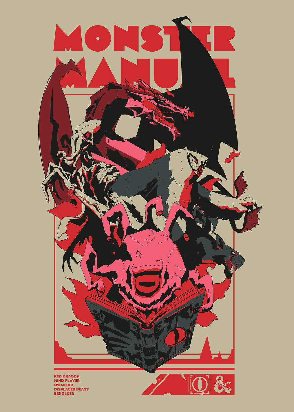 Monster Manual: постер из коллекции Dungeons And Dragons
