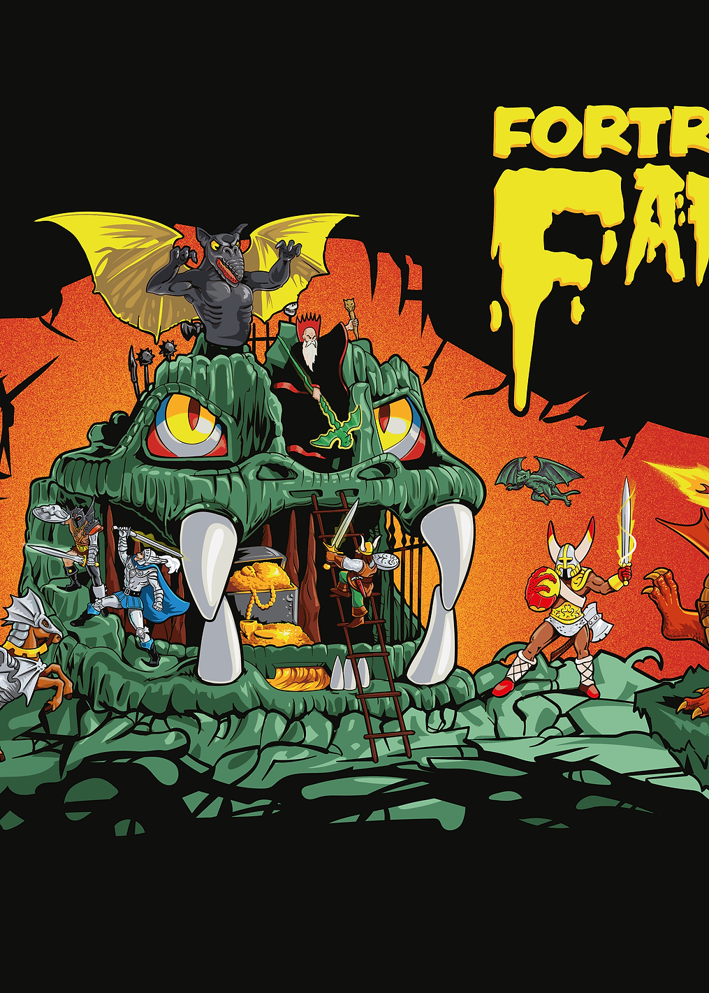 Fortress of Fangs: постер из коллекции Dungeons And Dragons