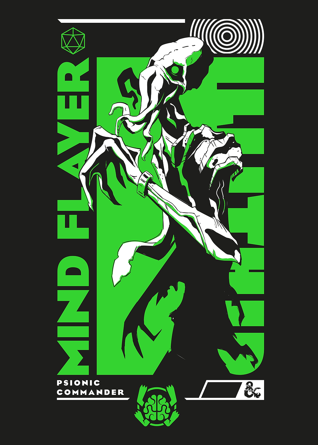 Mind Flayer: постер из коллекции Dungeons And Dragons