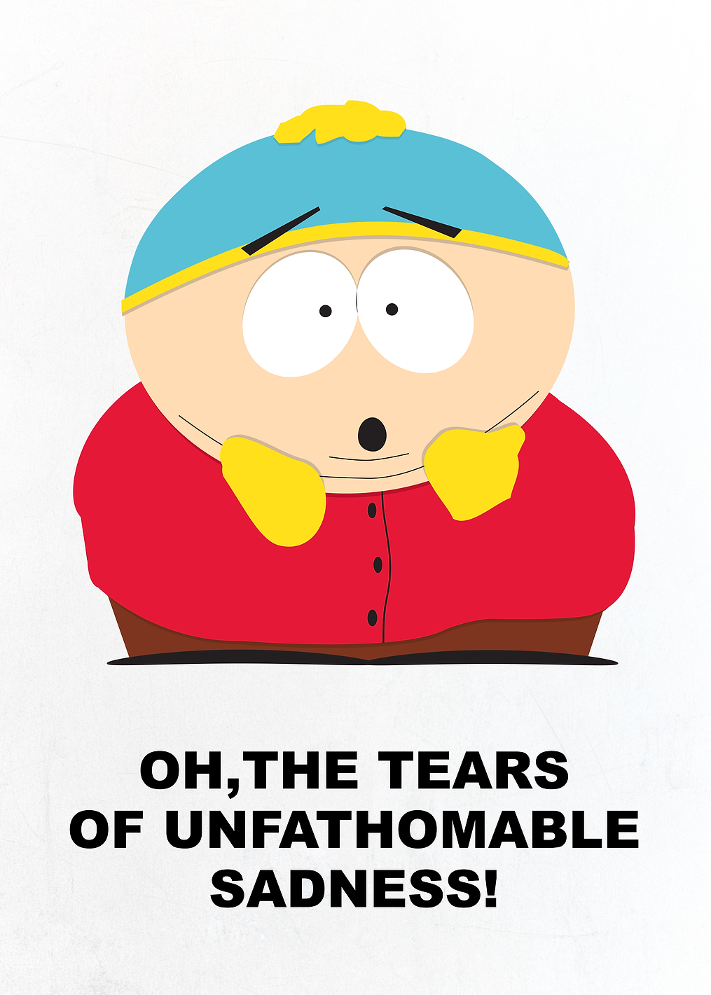 Cartman Tears Of Sadness: постер из коллекции South Park