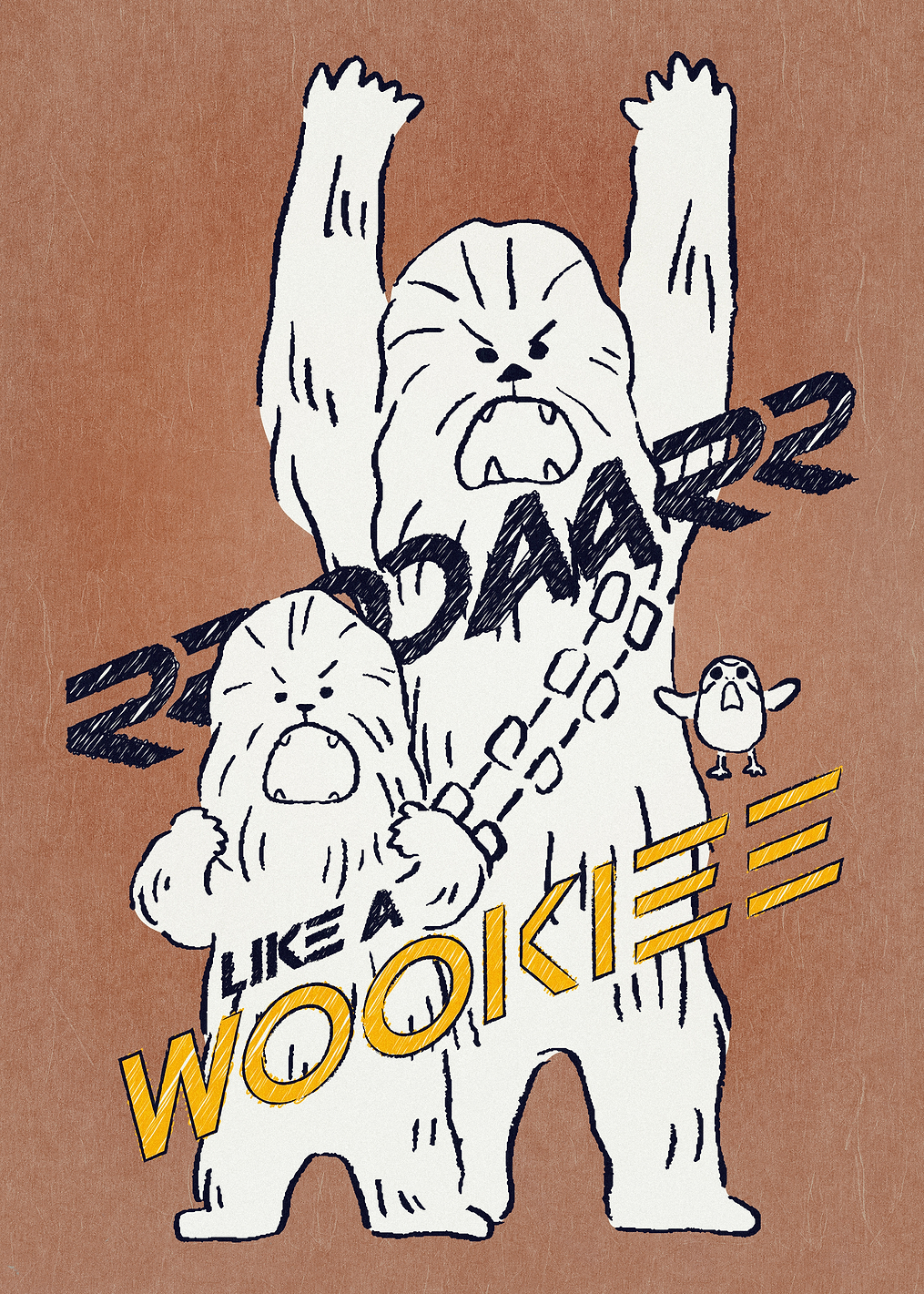 Like a Wookie: постер из коллекции Star Wars