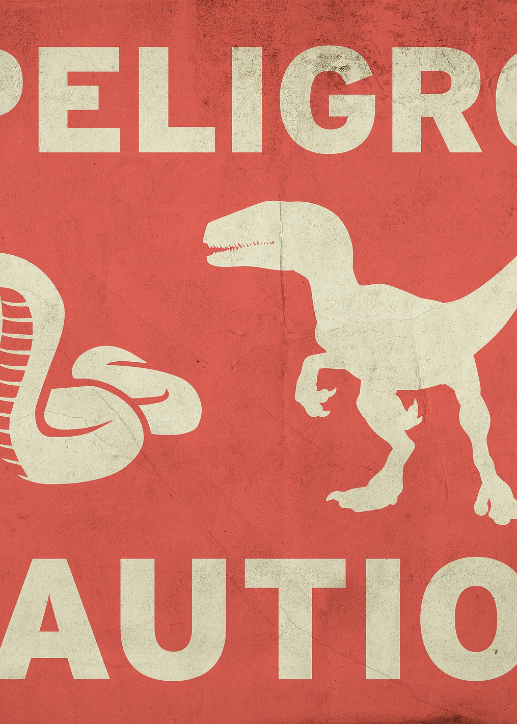 Peligro: постер из коллекции Jurassic World