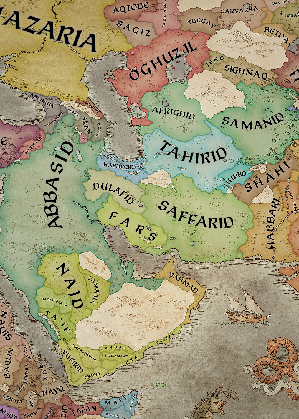 Middle East 1066: постер из коллекции Crusader Kings III
