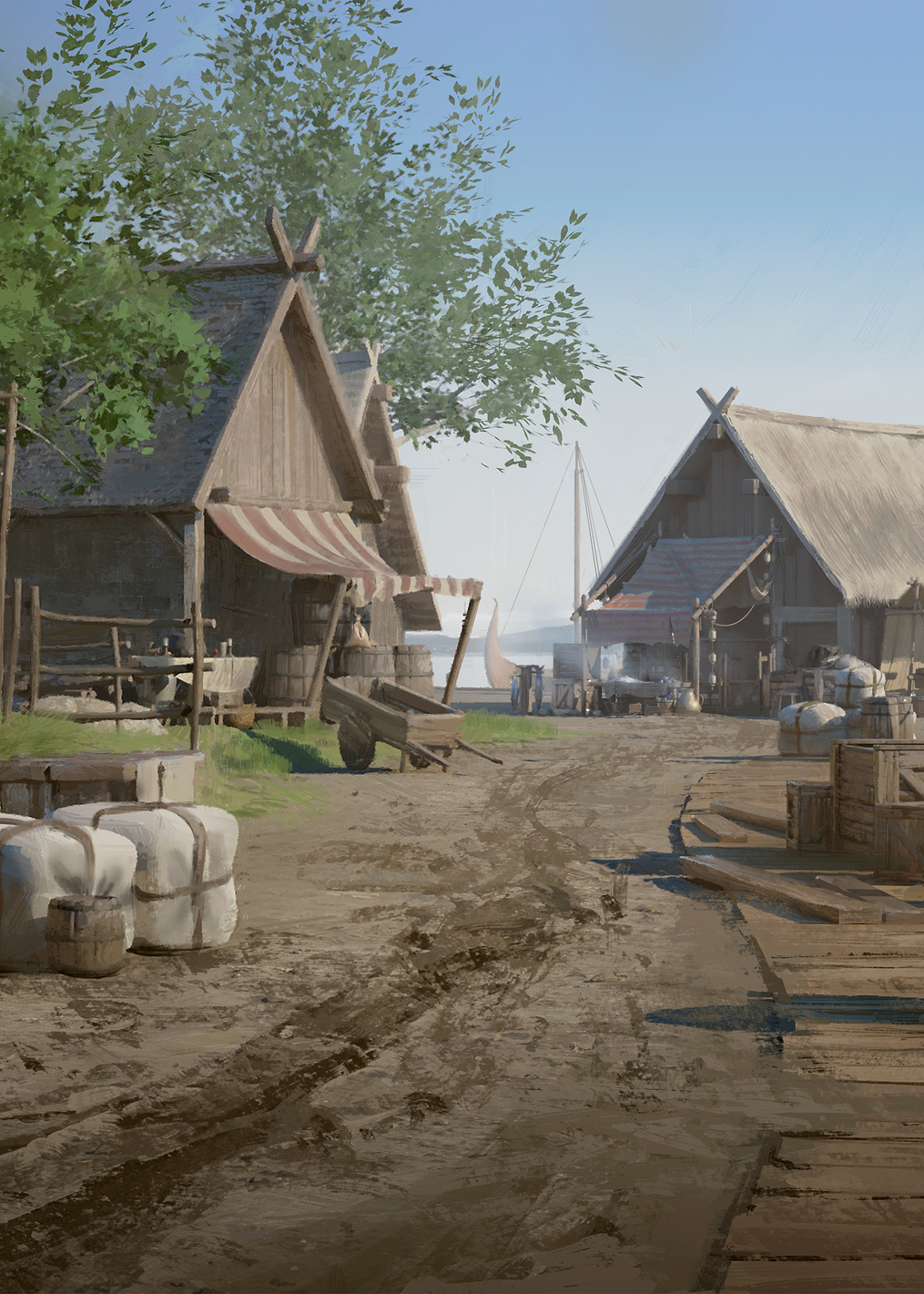 Tribal Market: постер из коллекции Crusader Kings III