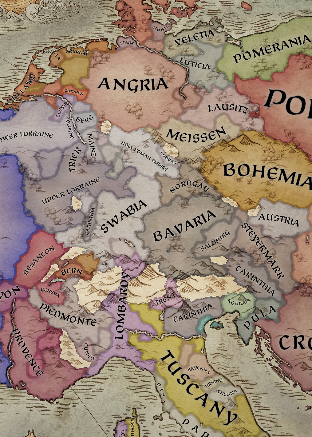 Holy Roman Empire 1066: постер из коллекции Crusader Kings III