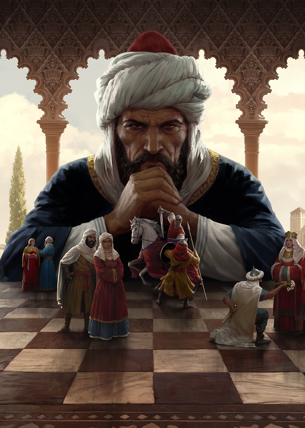 Fate Of Iberia Key Art: постер из коллекции Crusader Kings III