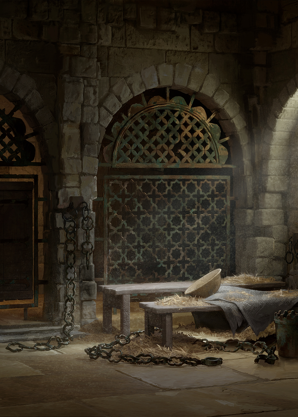 MENA Prison: постер из коллекции Crusader Kings III