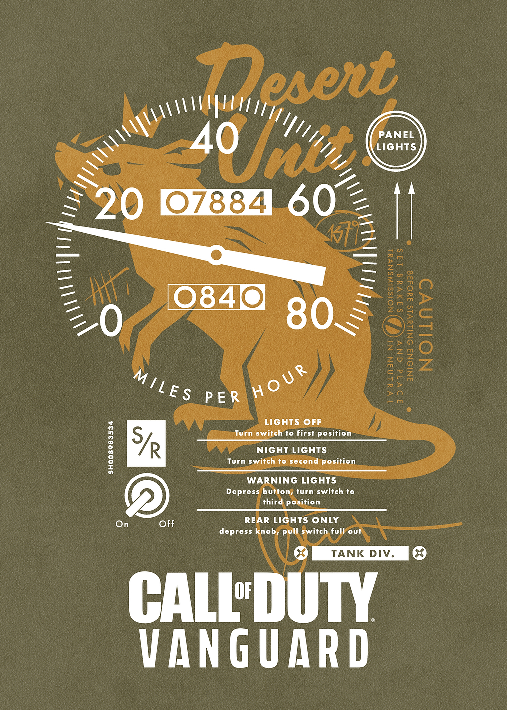 Desert Unit: постер из коллекции Call of Duty