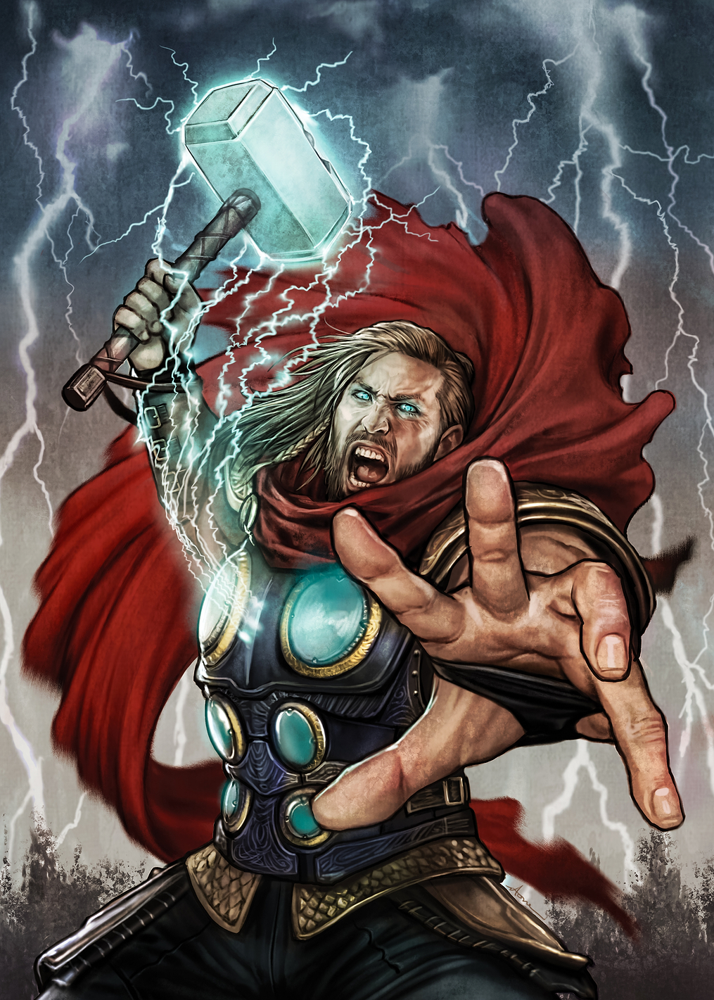 Thor: постер из коллекции Marvel