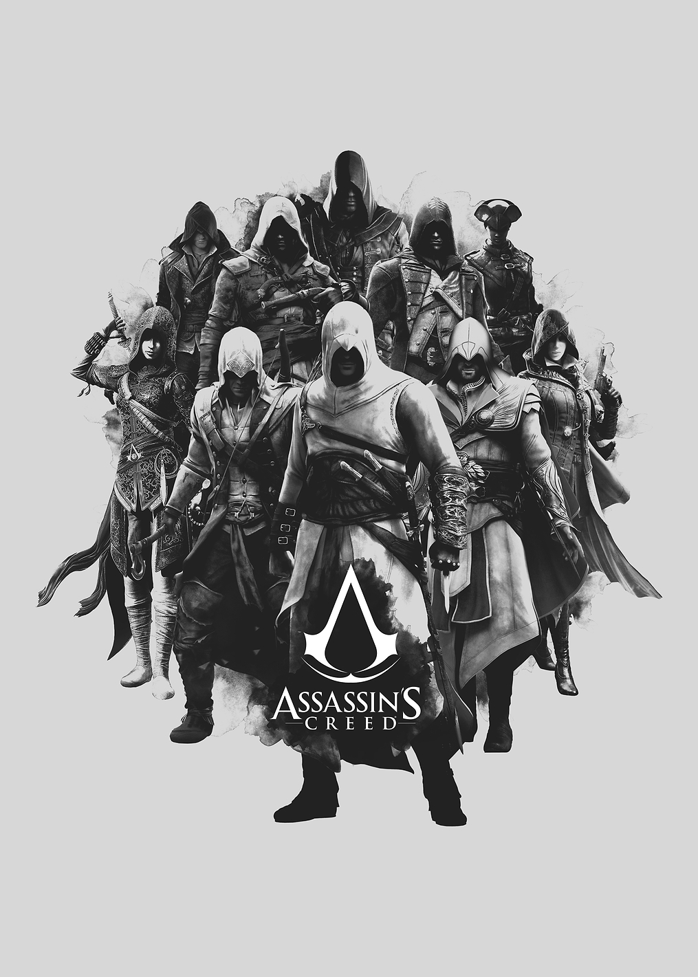 Inked Art: постер из коллекции Assassin's Creed