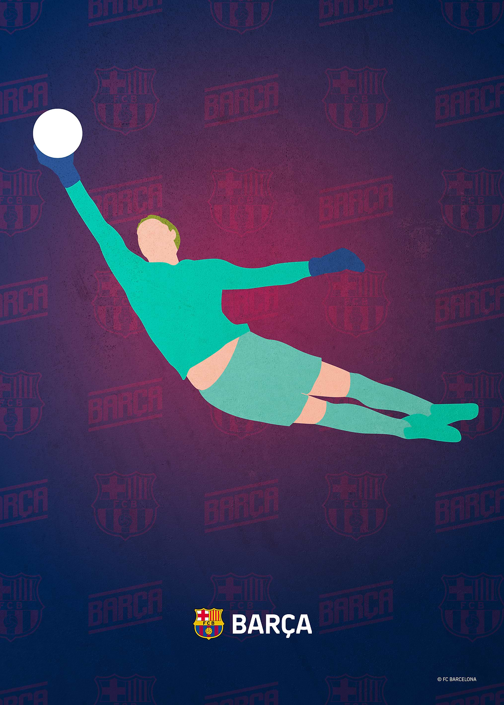 Silhouette 11: постер из коллекции Barça