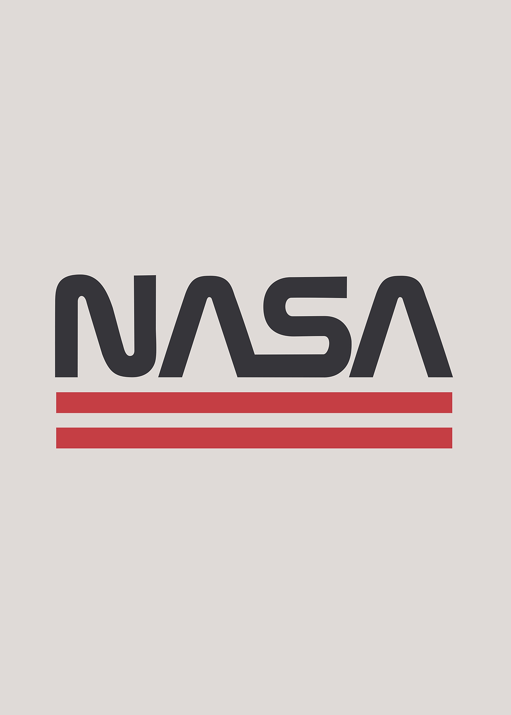 NASA worm 3: постер из коллекции Inspired by NASA
