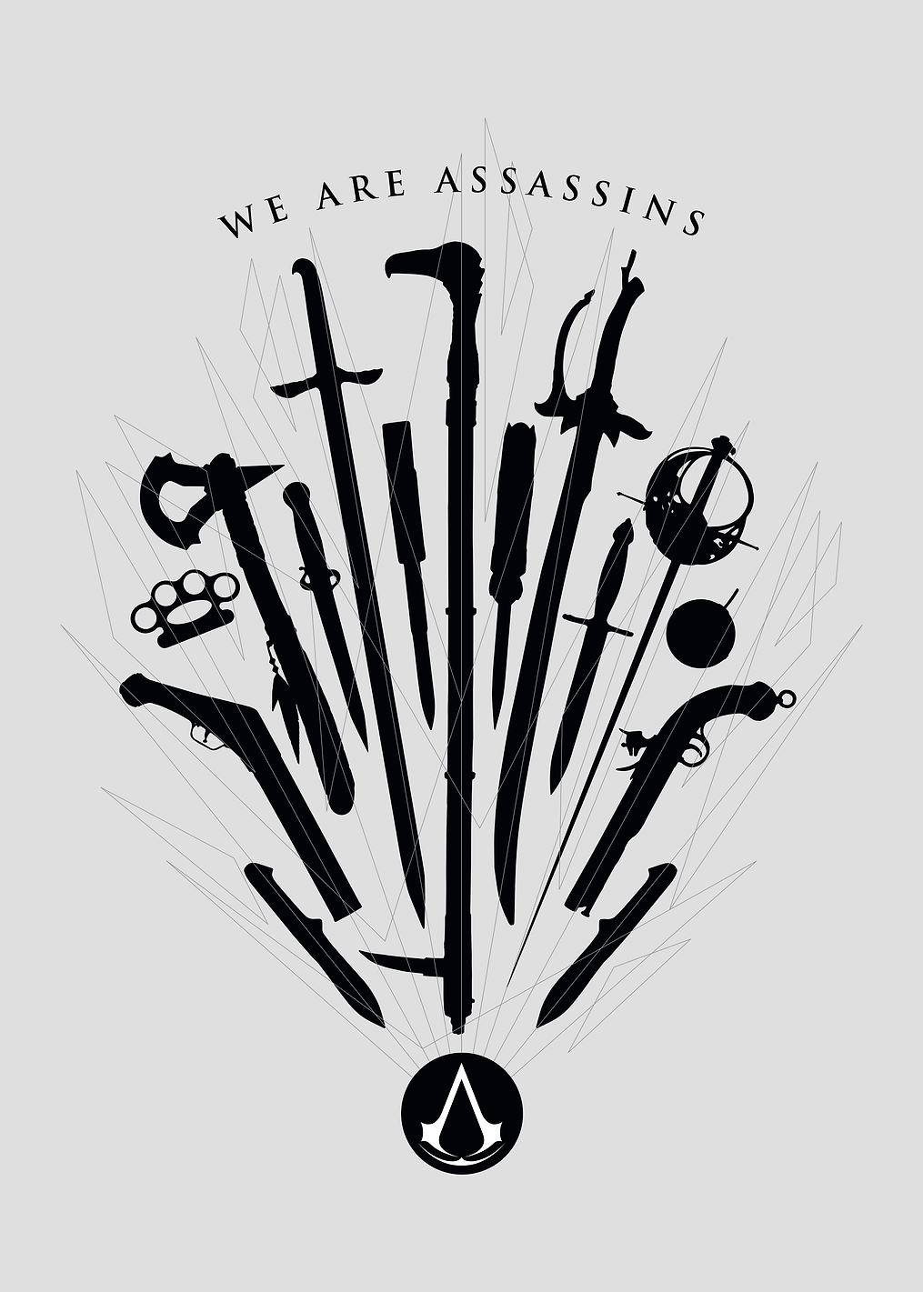We Are Assassins: постер из коллекции Assassin's Creed