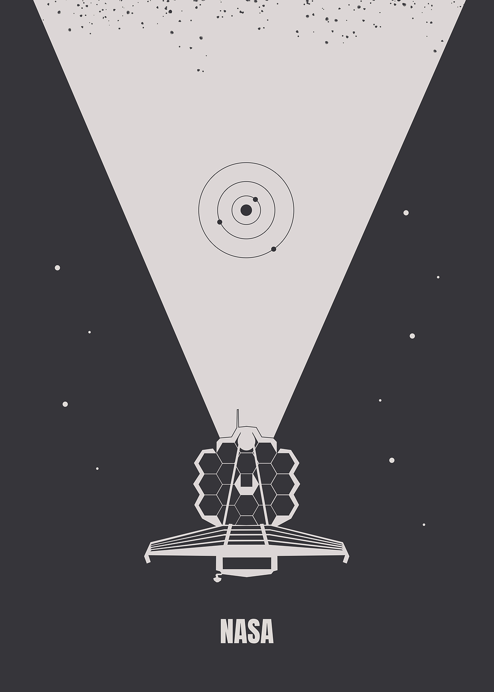 Webb minimalistic: постер из коллекции Inspired by NASA