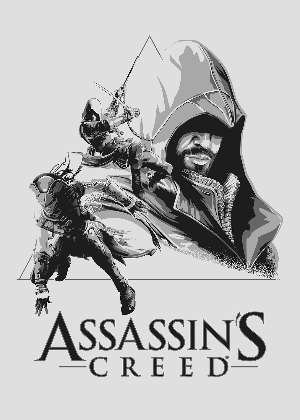 Assassin's Creed Inked: постер из коллекции Assassin's Creed