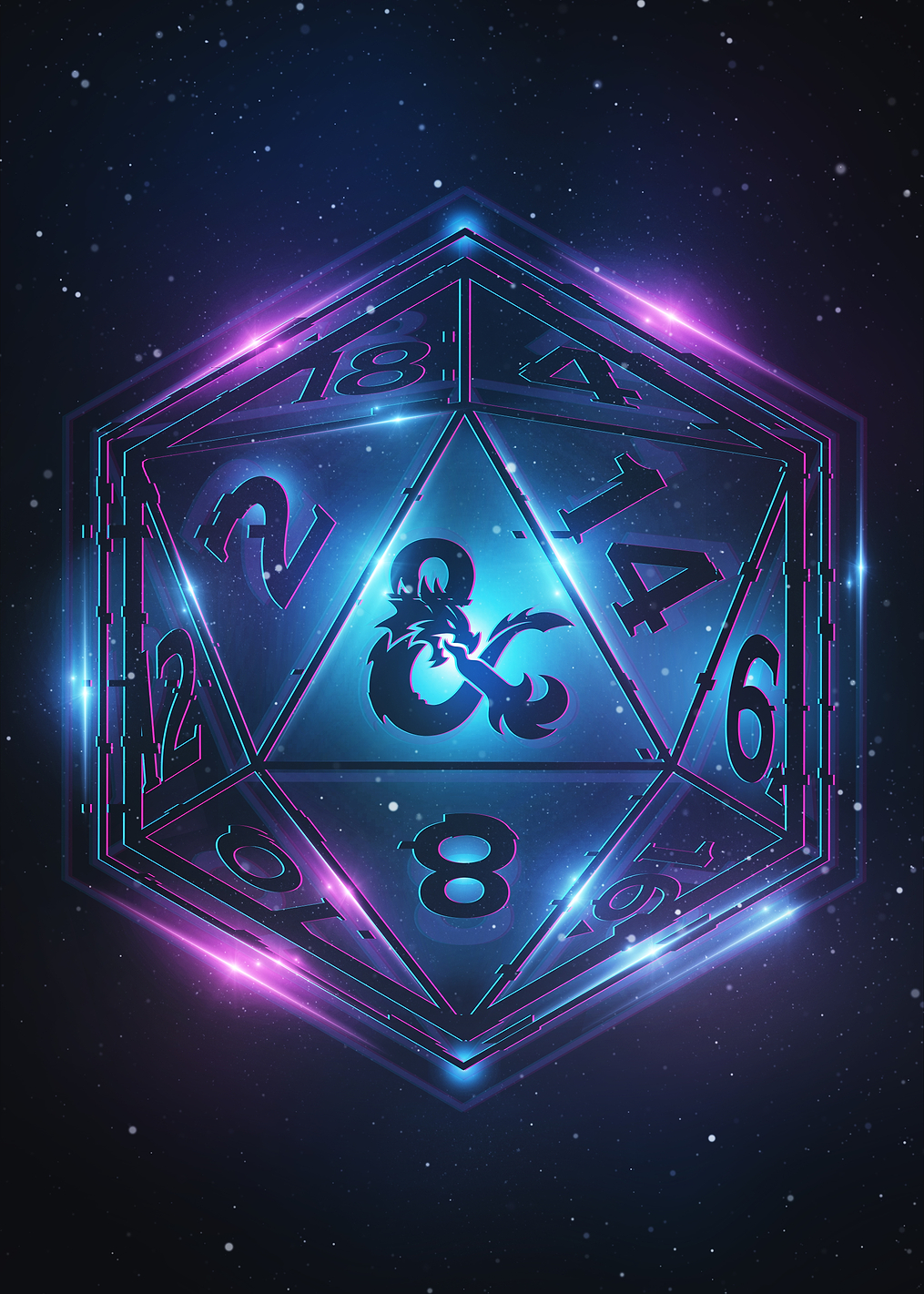 D20 Galaxy: постер из коллекции Dungeons And Dragons