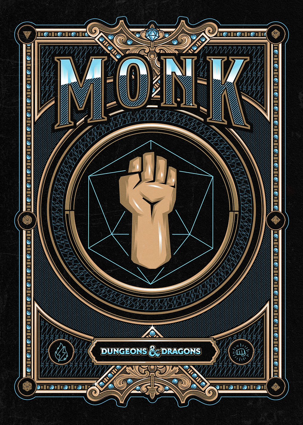 Monk: постер из коллекции Dungeons And Dragons