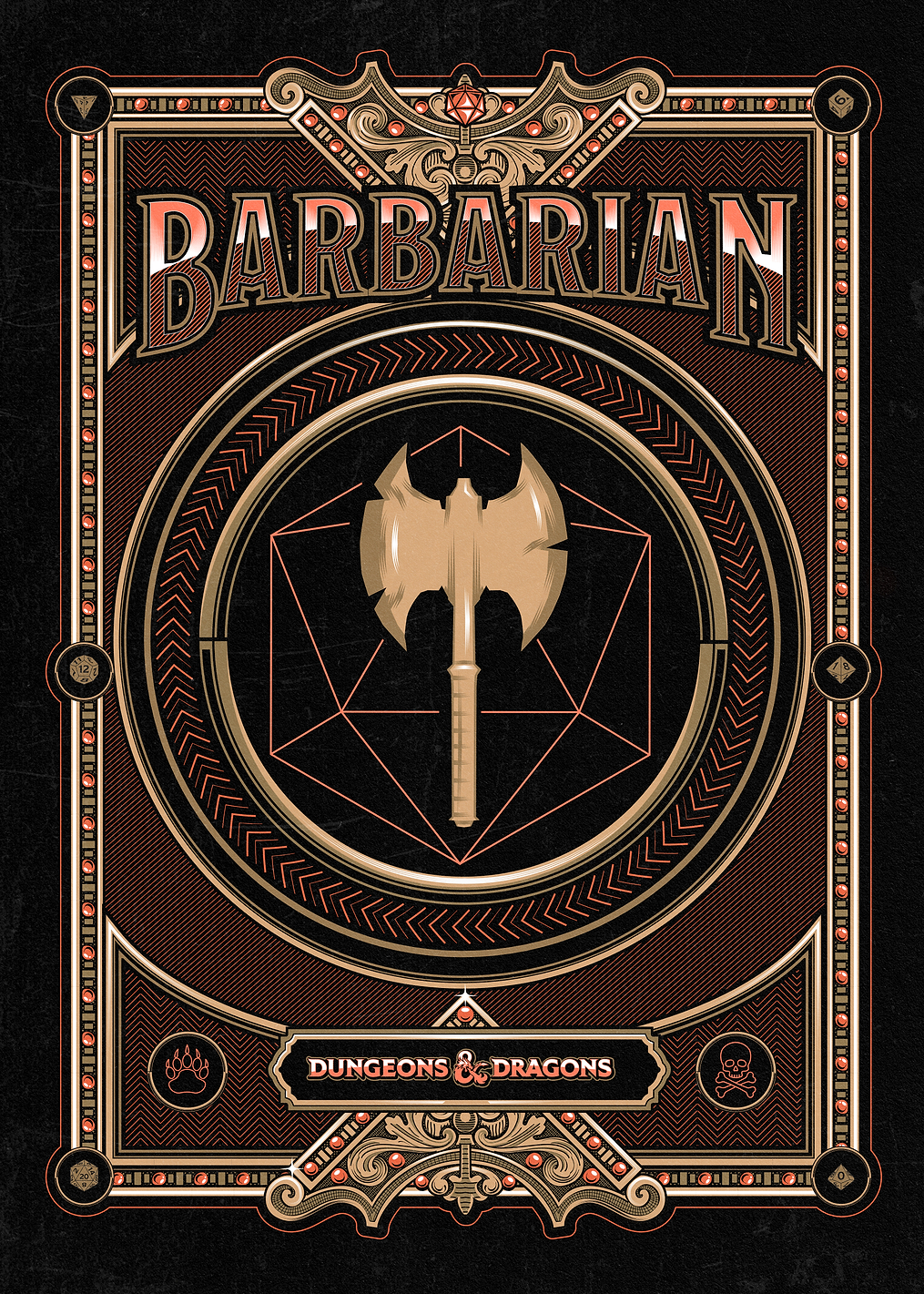 Barbarian: постер из коллекции Dungeons And Dragons