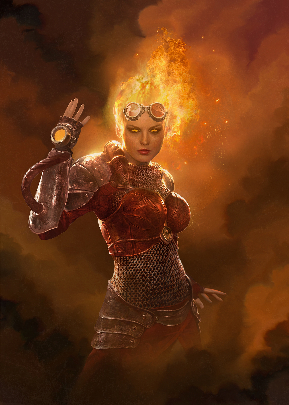 Pyromancer: постер из коллекции Magic: The Gathering