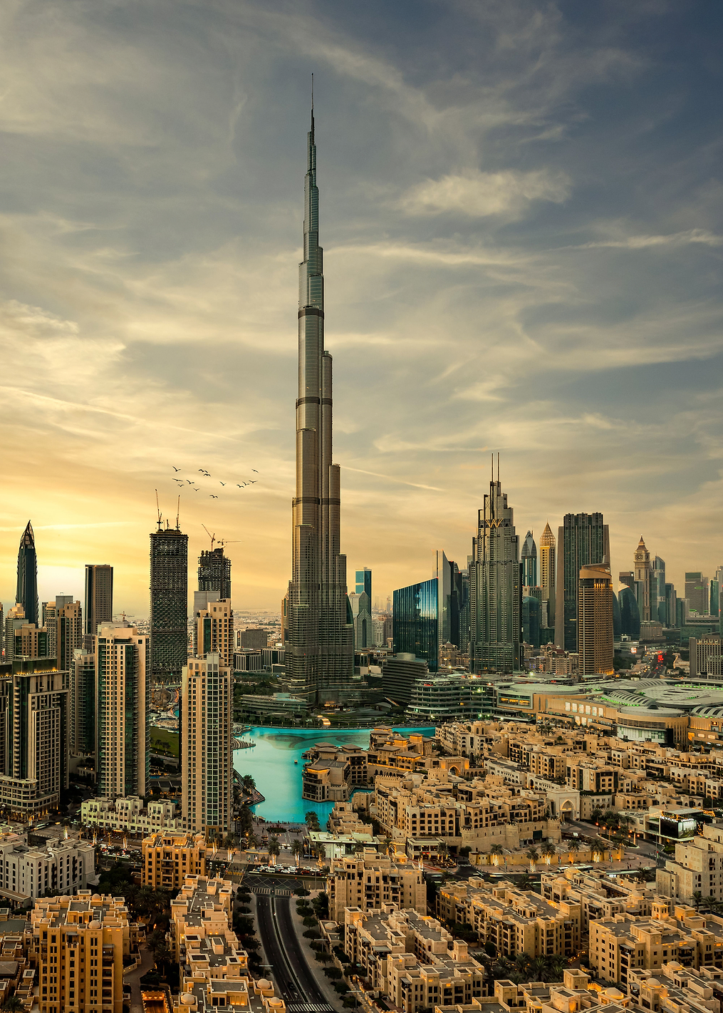 Downtown sunset view: постер из коллекции World Class Photos