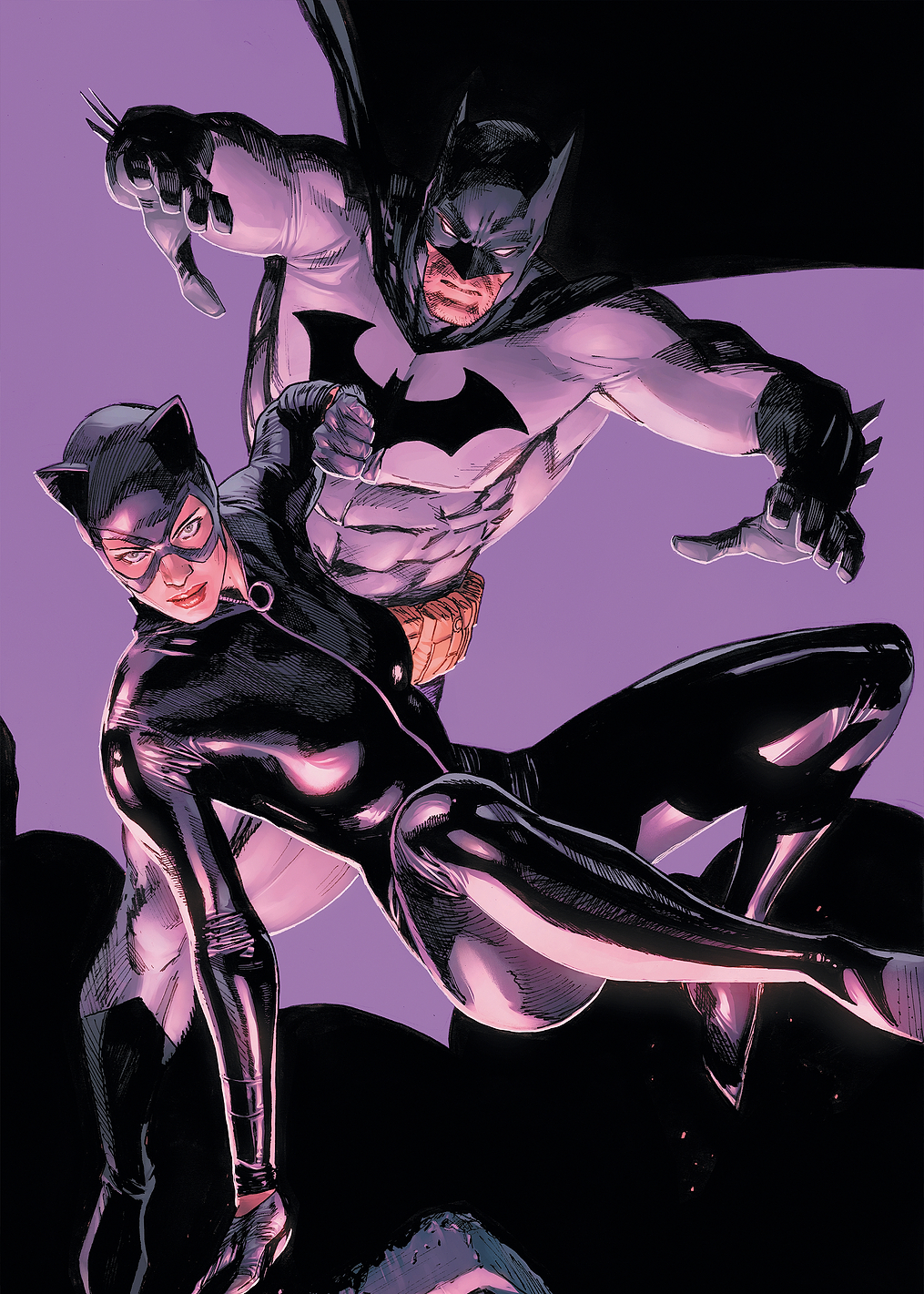 Catwoman & Batman: постер из коллекции DC Comics