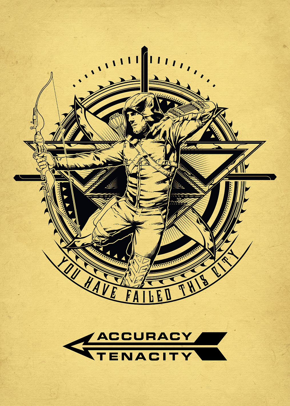 Accurancy Tenacity: постер из коллекции DC Comics