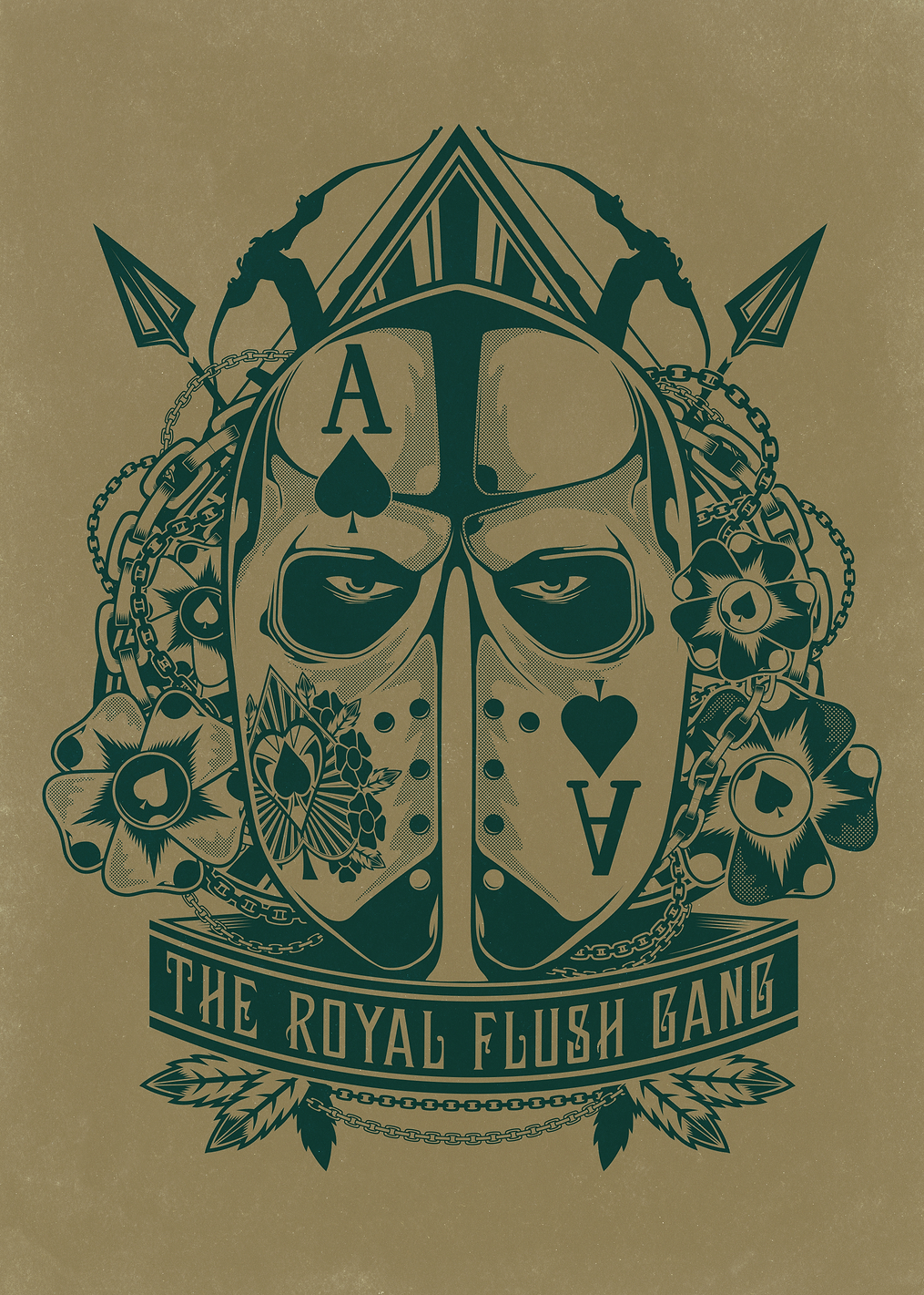 The royal flush gang: постер из коллекции DC Comics