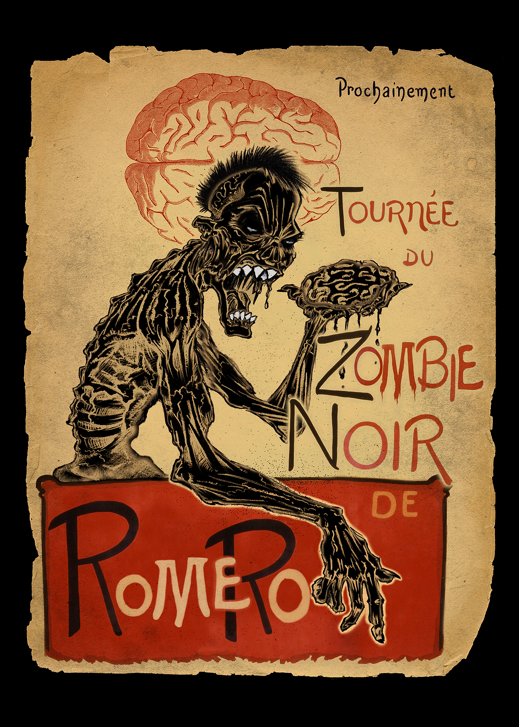 Le Zombie Noir: постер из коллекции Alchemy England