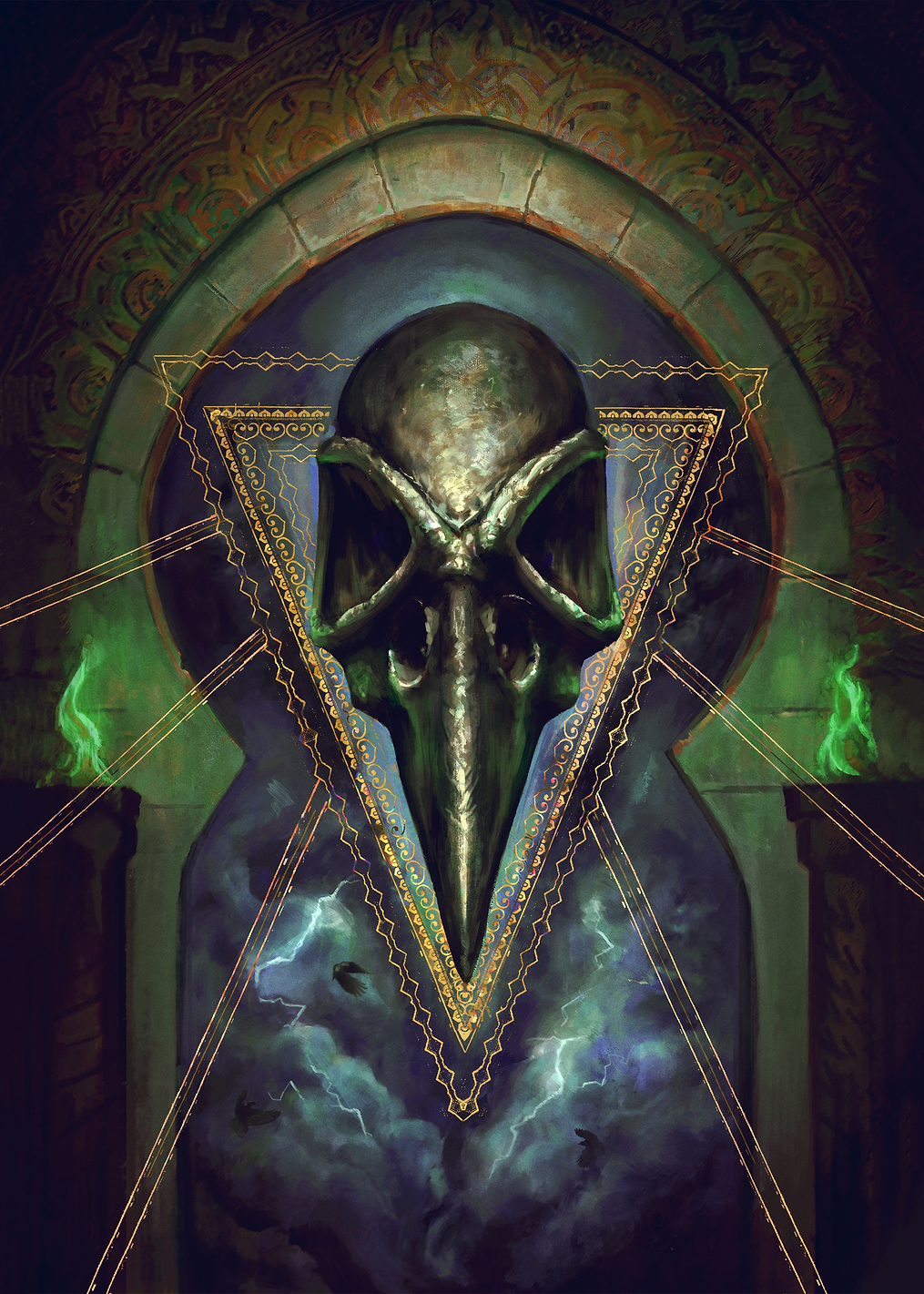 Raven Skull: постер из коллекции Gwent
