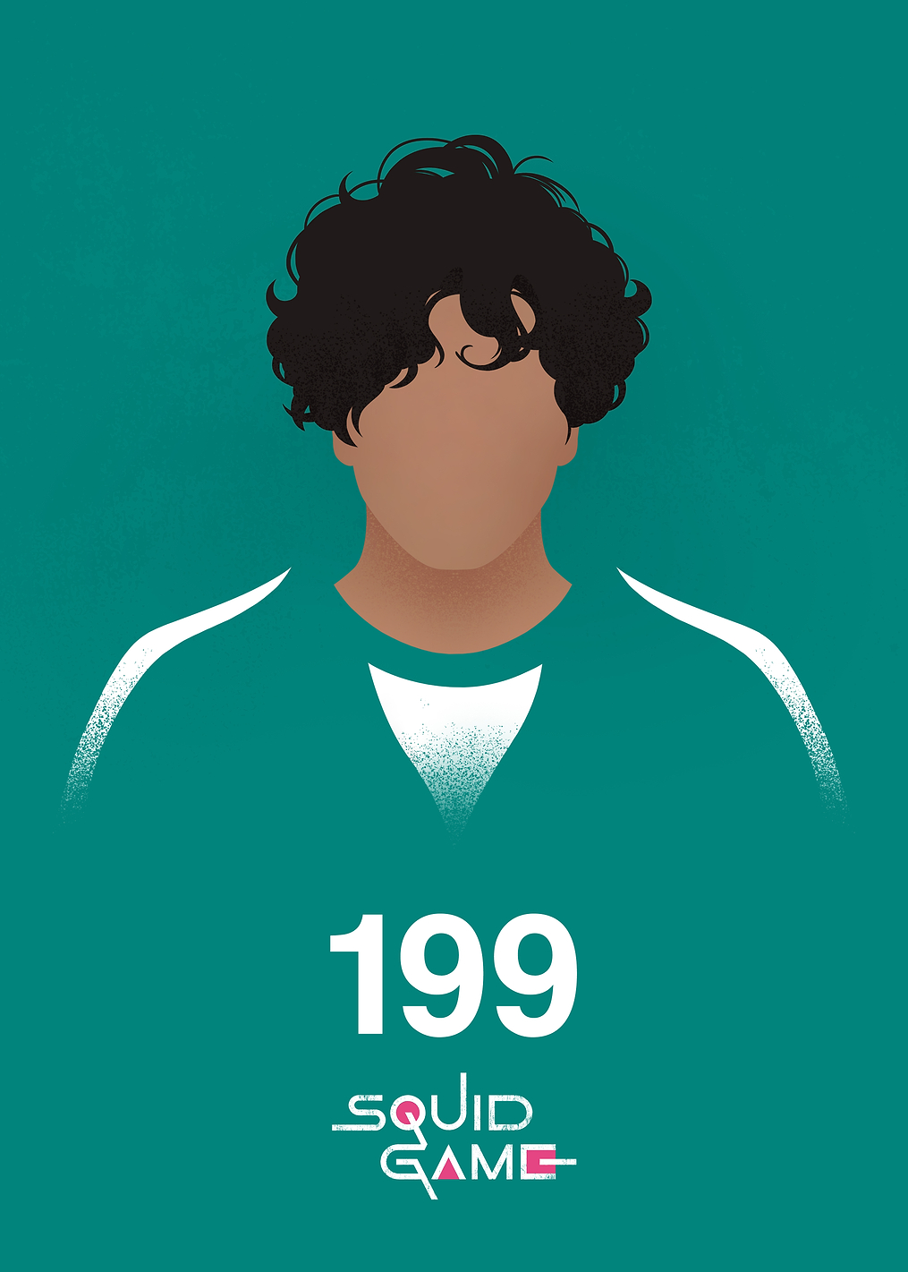 Player 199: постер из коллекции Squid Game