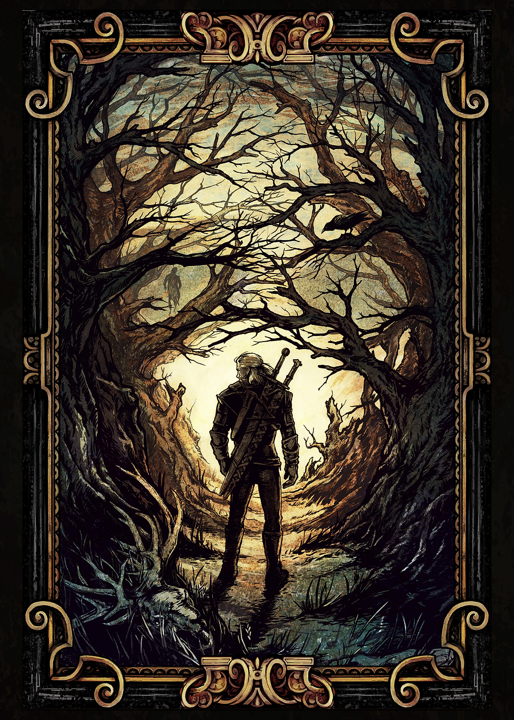 Geralt of Rivia: постер из коллекции The Witcher
