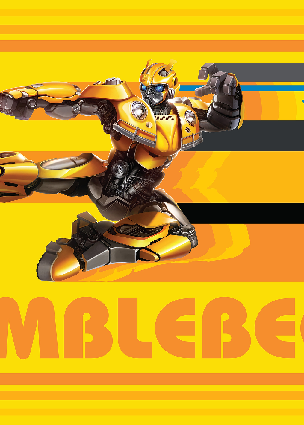 Bumblebee jump: постер из коллекции Transformers