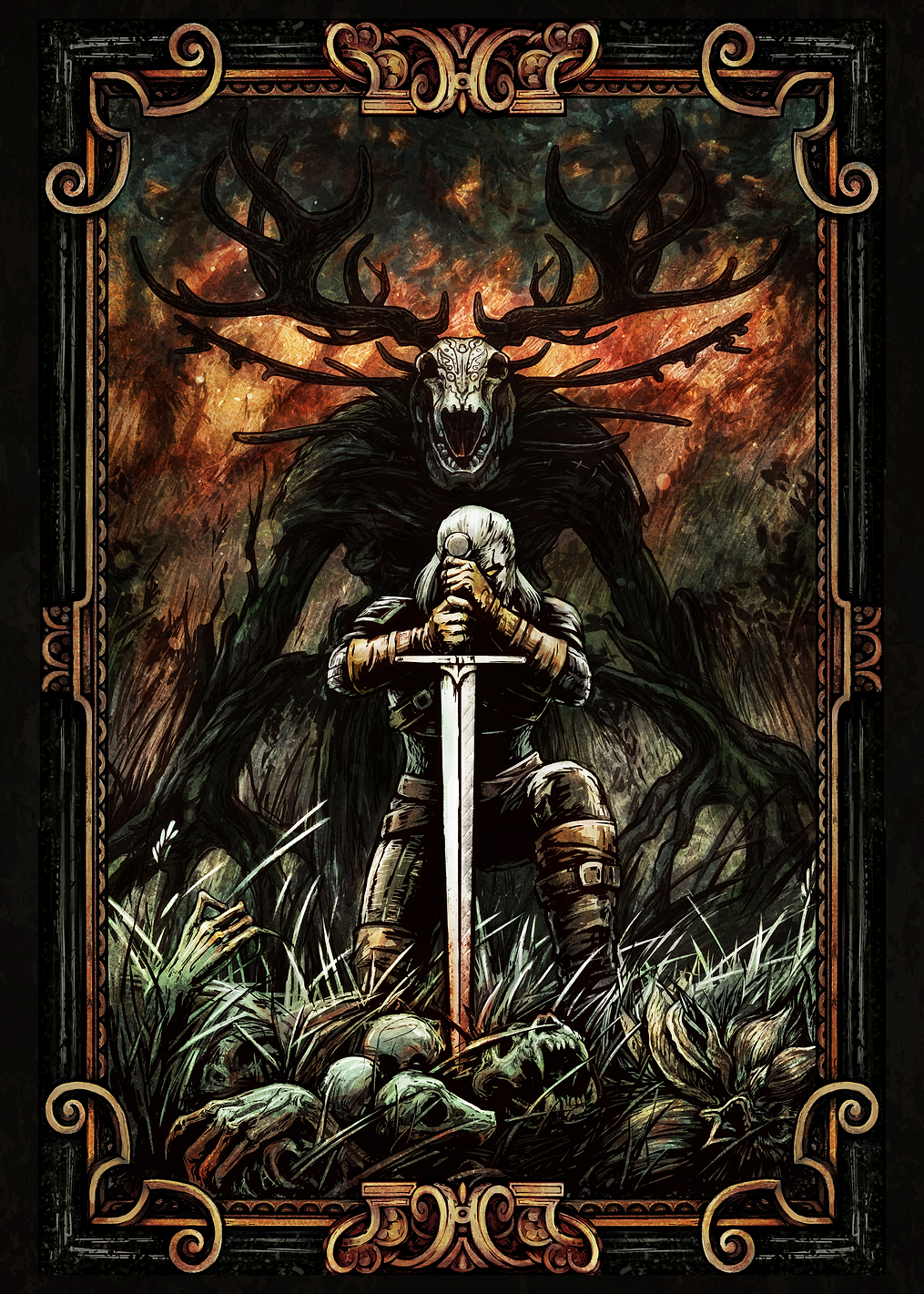 White Wolf: постер из коллекции The Witcher
