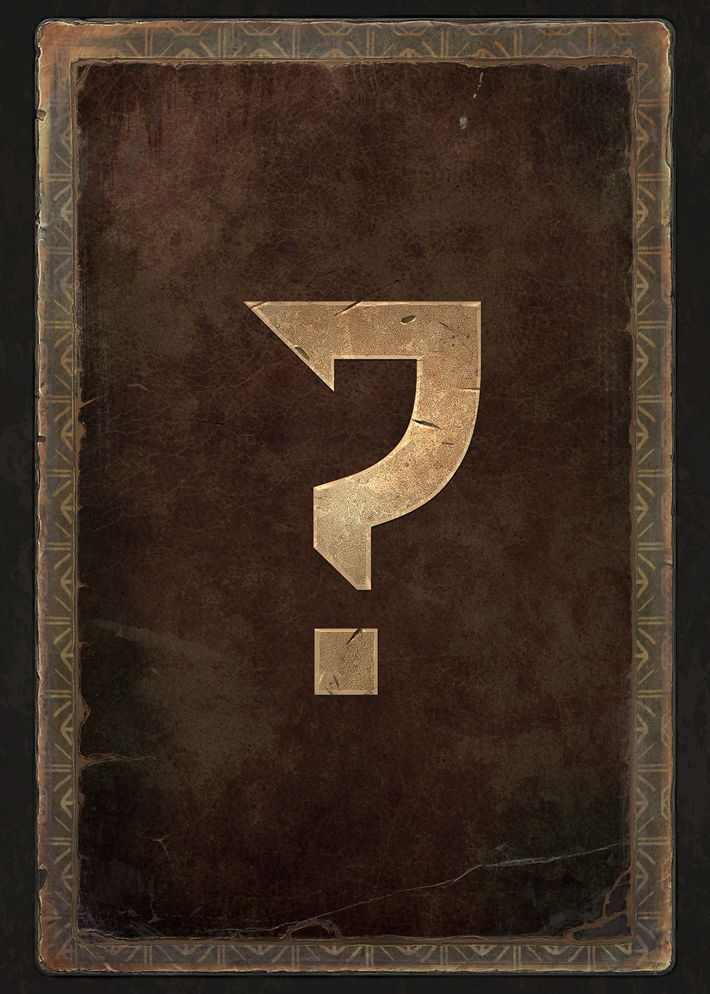 Gold Question Mark: постер из коллекции Gwent
