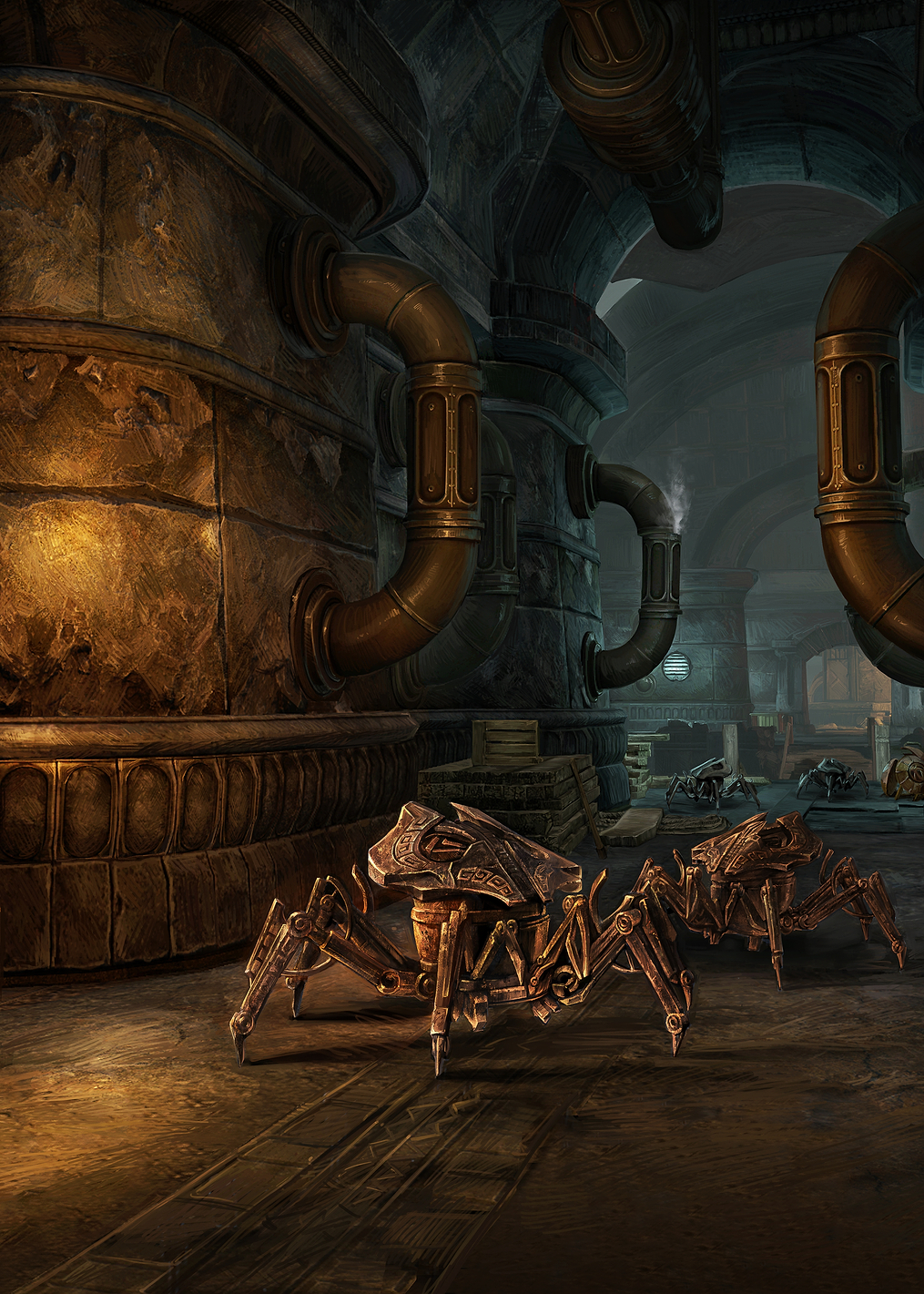 Dwemer Ruins: постер из коллекции The Elder Scrolls