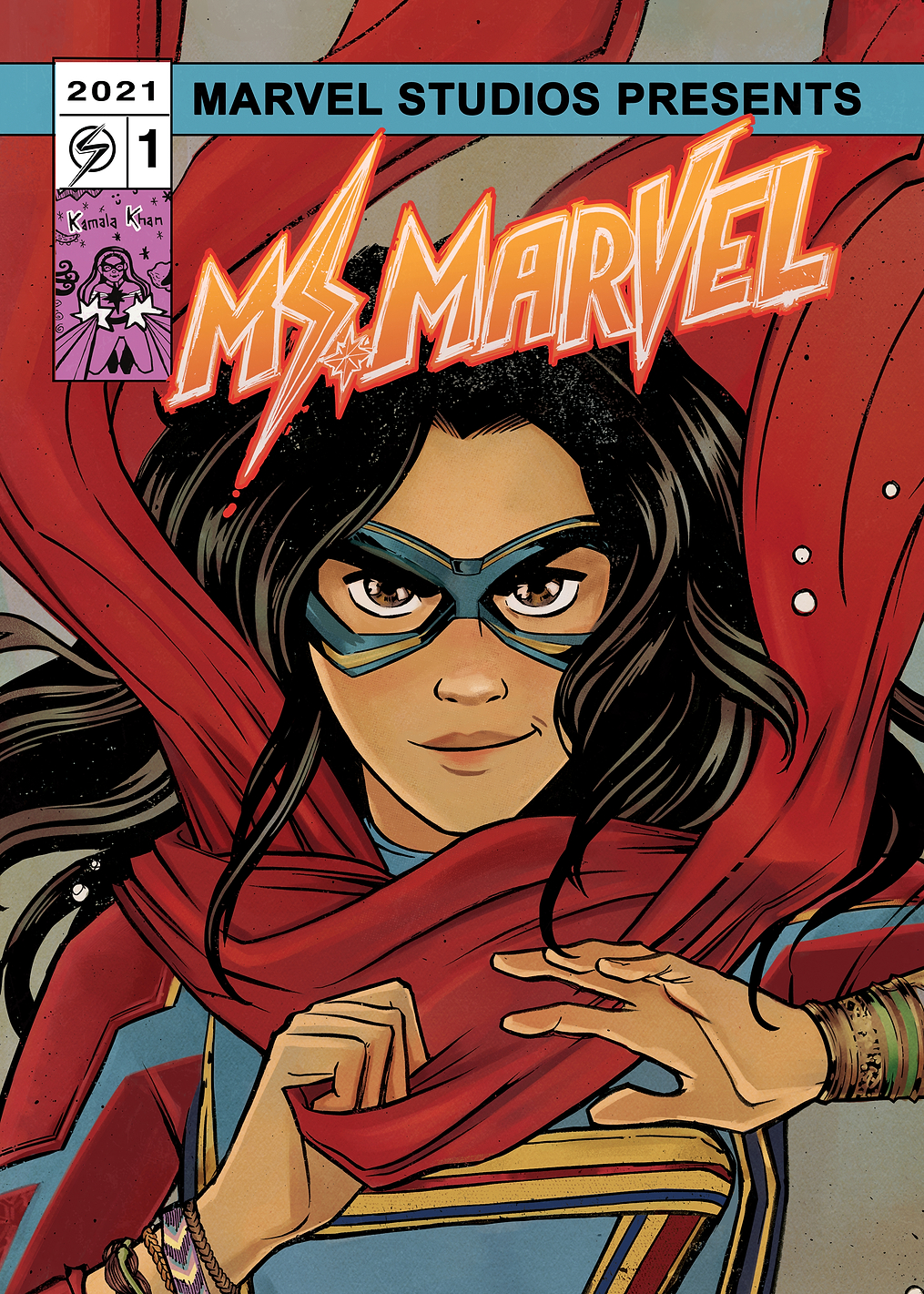 Ms Marvel comic book: постер из коллекции Marvel