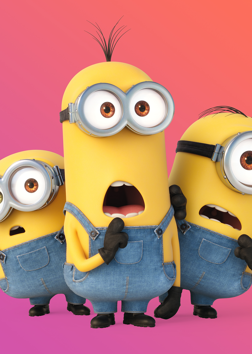 Minions shocked: постер из коллекции Minions