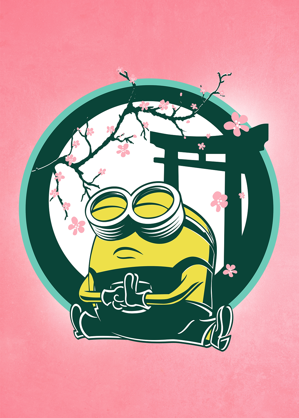 Meditating Minion: постер из коллекции Minions
