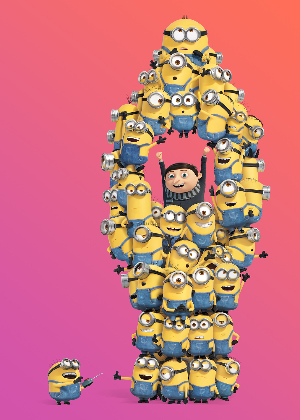 Gru and Minion Pyramid: постер из коллекции Minions