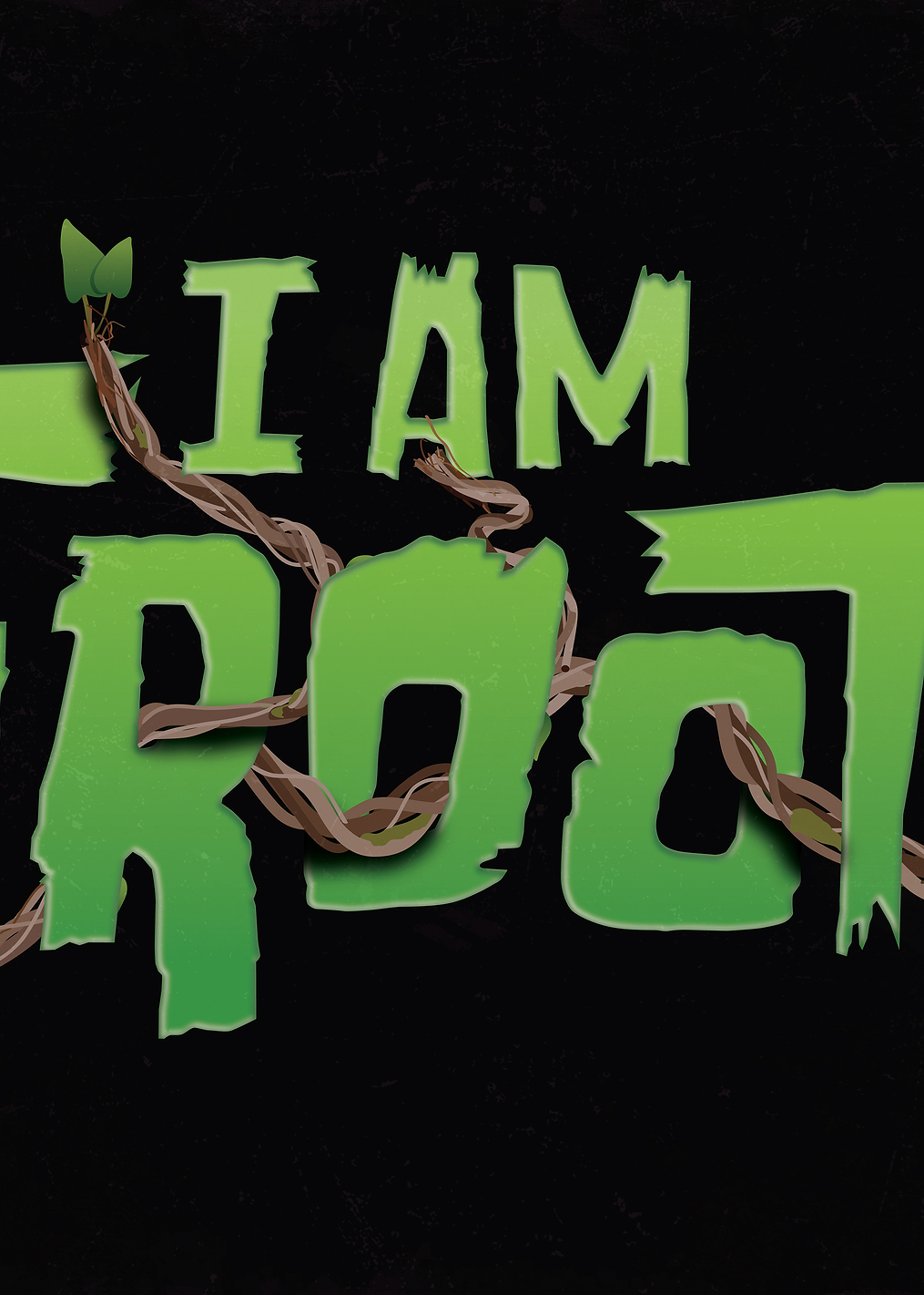 I am Groot logo: постер из коллекции Marvel