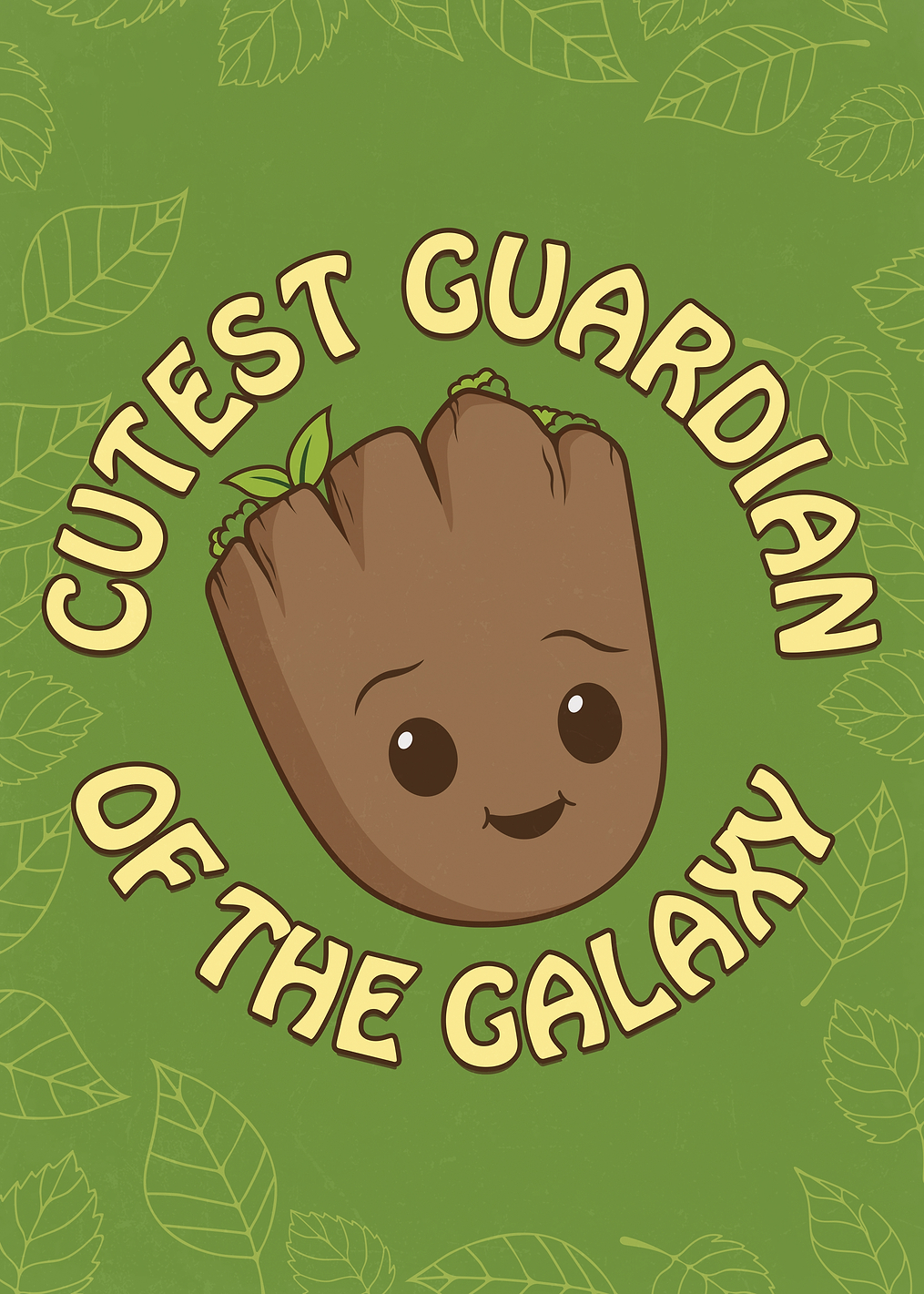 Cutest Guardian: постер из коллекции Marvel