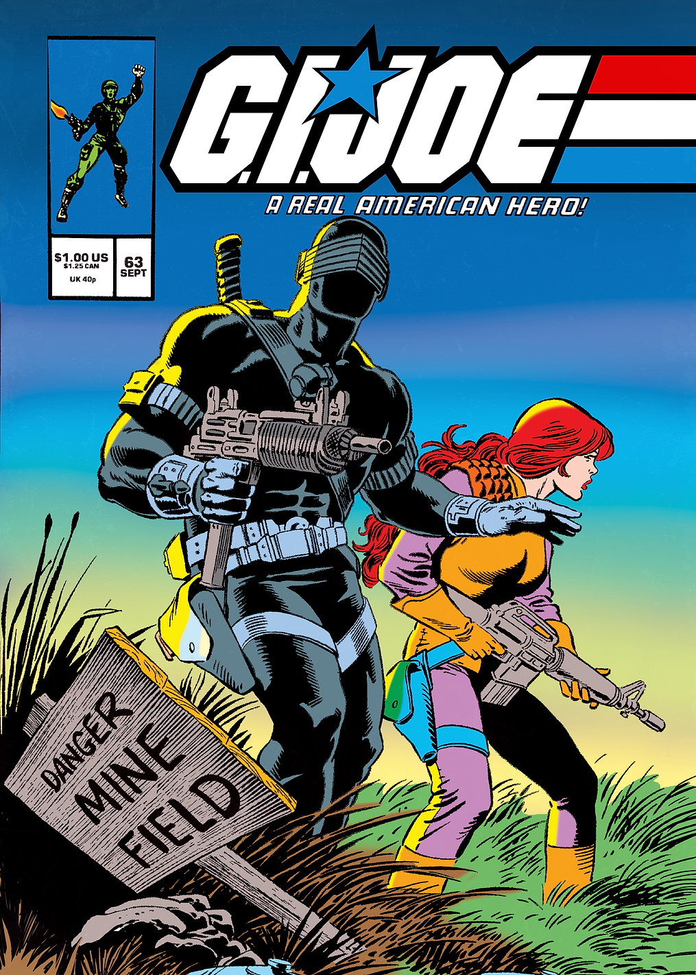 Dange mine field: постер из коллекции G.I. Joe
