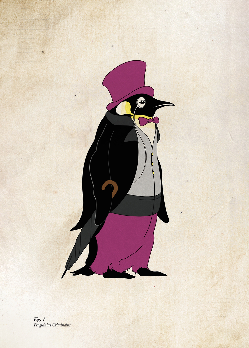 Penguinius Criminalus: постер из коллекции DC Comics