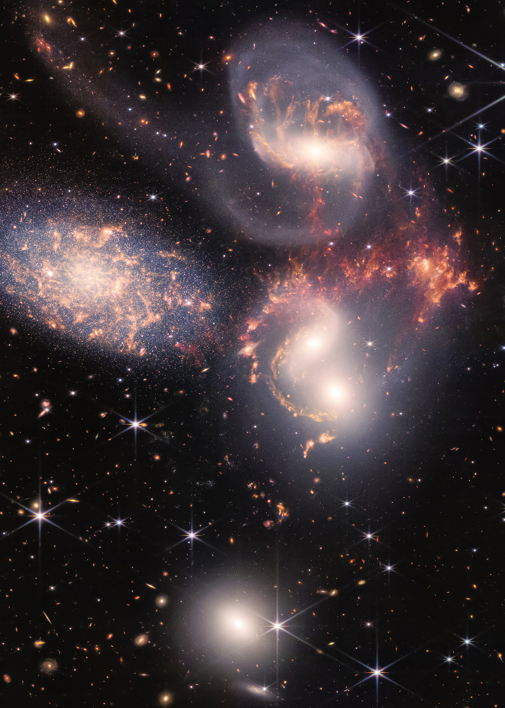 Stephan's Quintet: постер из коллекции Inspired by NASA