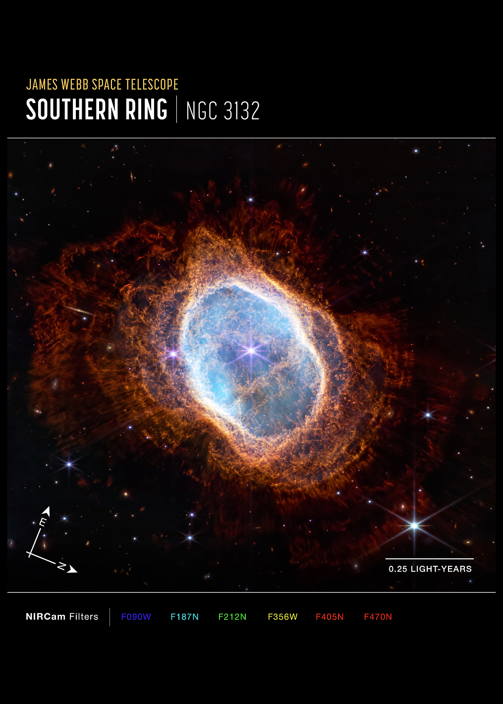 Southern Ring frame: постер из коллекции Inspired by NASA