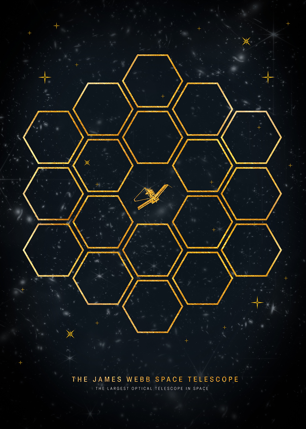 Deep Space Telescope: постер из коллекции Inspired by NASA